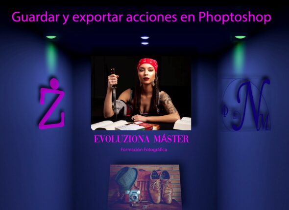 Inicio Exportar acciones en Photoshop